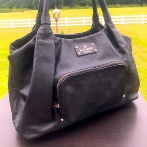 kate spade Stevie Berkshire Rd Black Tote